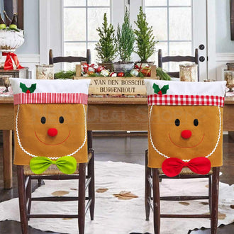 Christmas Gingerbread Chair Cover