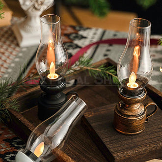 Christmas Retro LED Kerosene Lamp