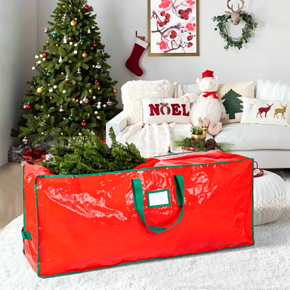 Christmas Tree Storage Bag - Xmas Seasonal Holiday Storage Organizer Accessory