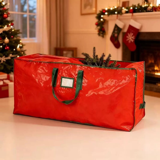Christmas Tree Storage Bag - Xmas Seasonal Holiday Storage Organizer Accessory