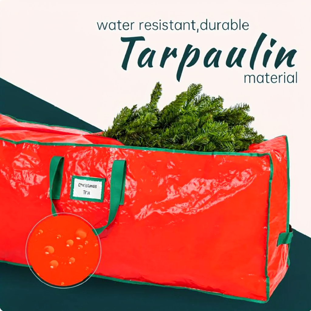 Christmas Tree Storage Bag - Xmas Seasonal Holiday Storage Organizer Accessory