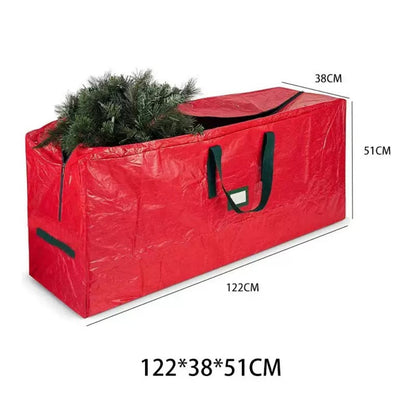 Christmas Tree Storage Bag - Xmas Seasonal Holiday Storage Organizer Accessory