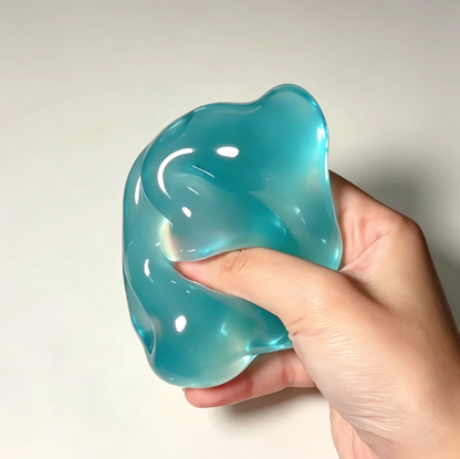Coconut Oil Squishy Stress Relief Ball - Novelty Sensory Toy Gift