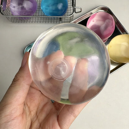 Coconut Oil Squishy Stress Relief Ball - Novelty Sensory Toy Gift