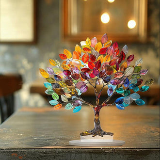 Colorful Tree of Life Tabletop Decor