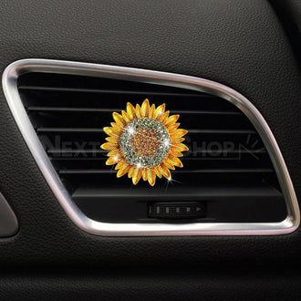 Dazzling Sunflower Car Air Freshener