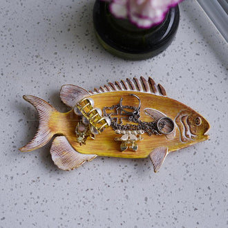 Decorative Fish Jewelry Dish Tray