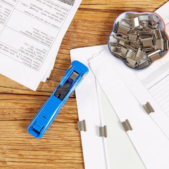 Easy Clamp Binder Clip Dispenser and Super Clip Set