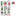 Festive Christmas Tree Window Clings Set-Next Deal Shop-Next Deal Shop