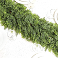 Festive Evergreen Pine Garland - 5.9 ft Home Mantel Holiday Party Festival Decor