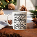 Funny Hidden Message Ceramic Coffee Mug  -  Home Kitchen Drinkware