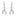 Funny Scissor Earrings-View 4-Next Deal Shop