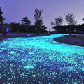 Glow-in-the-Dark Ambient LED Garden Pebbles - Luminous Pathway & Flower Bed Decor
