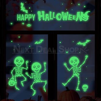 Glow in the Dark Skeleton Stickers