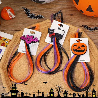 Halloween Colored Hair Extension Clip