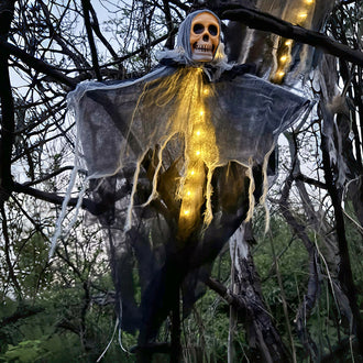 Halloween LED Light up Hanging Ghost