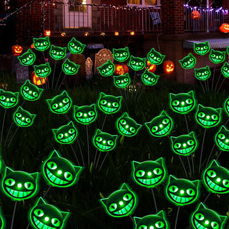 Halloween Solar Powered LED Cat Stake Light