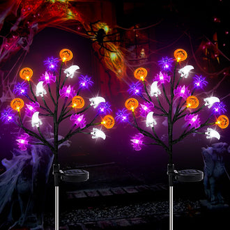 Halloween Solar Powered LED Garden Stake Light