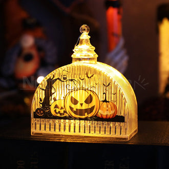 Halloween Sparkling LED Pumpkin Lantern