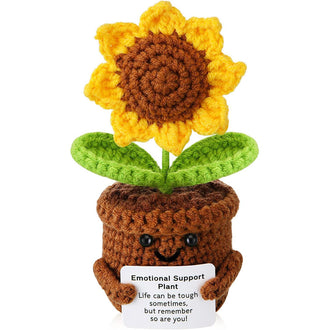 Handmade Emotional Support Sunflower