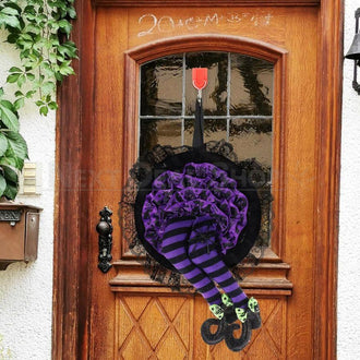 Handmade Witch Leg Wreath