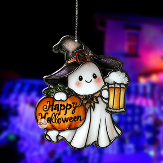 Happy Halloween Ghost Hanging Decor