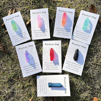 Healing Crystal Pocket Hug Card