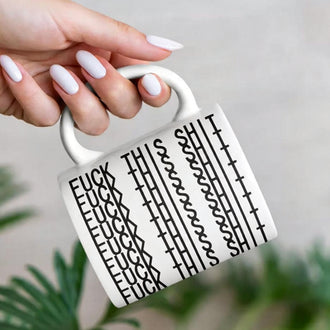 Hidden‑Message Ceramic Coffee Mug ‑ Home Kitchen Drinkware