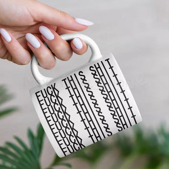 Hidden Message Ceramic Coffee Mug