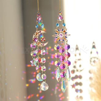 Iridescent Crystal Suncatcher