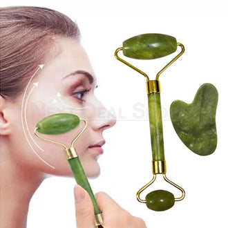 Jade Roller & Gua Sha Facial Tools