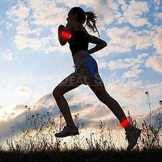 LED Fitness Armband - Stay Visible at Night! (8 Colors)