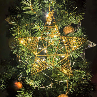 LED Light Up Christmas Glitter Star
