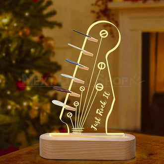 Light Up Guitar Pick Holder