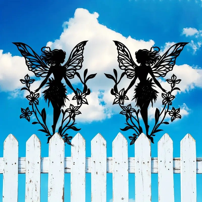Metal Flower Fairy Silhouette Garden Decor-Next Deal Shop-Next Deal Shop