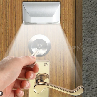 Motion Sensor LED Light for Door Lock - No More Fumbling in the Dark!