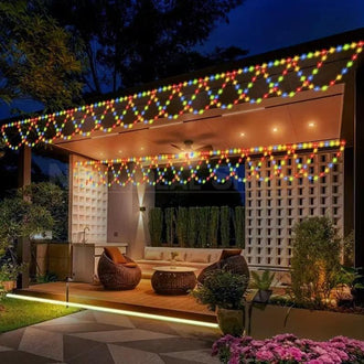Multicolor Semicircle String Lights