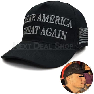 Never Surrender MAGA Embroidered Hat