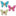 3 Pcs Glow in the Dark Butterfly Pot Hugger Garden Decor Set