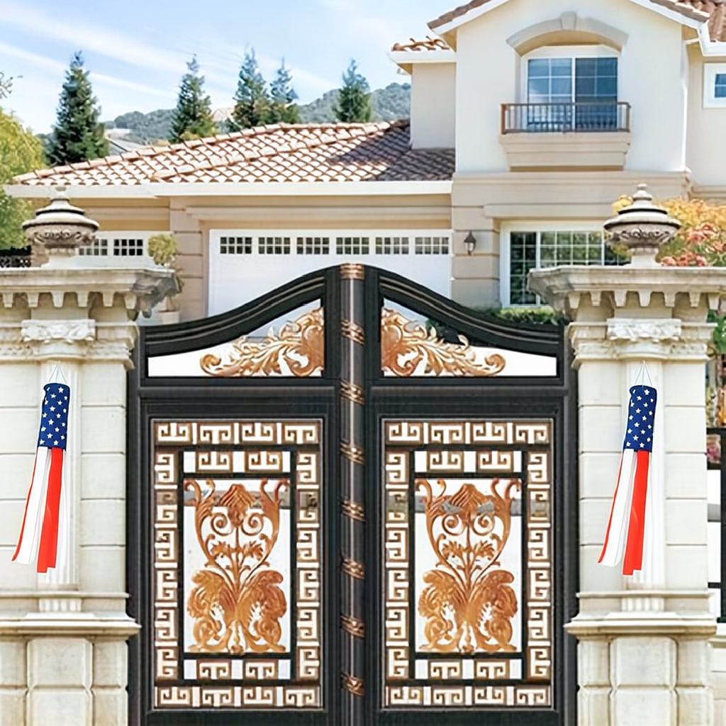 Patriotic American Flag Windsock - Home Yard Porch Patio Outdoor Decor