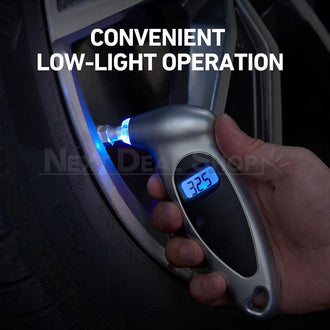 Portable Digital Tire Pressure Gauge