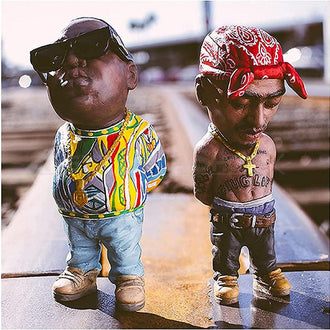 Rap Music Star Resin Ornament