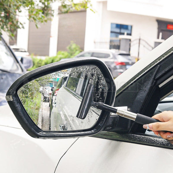 Retractable Car Side Mirror Wiper