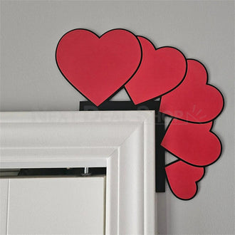 Romantic Heart Door Frame Decor