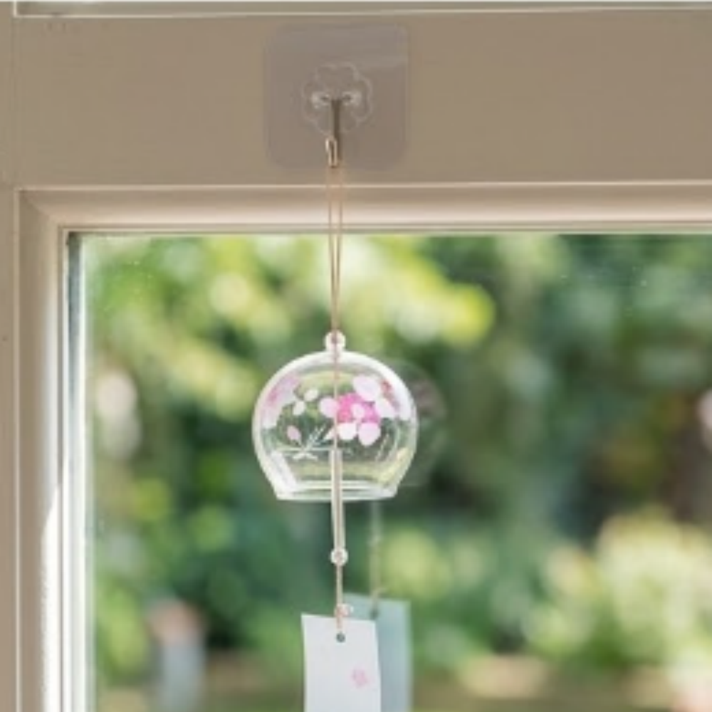 Heavy Duty Self Adhesive Wall Hooks - 10 Pack, No Drill Hooks for Hanging Wind Chimes & Home Decor