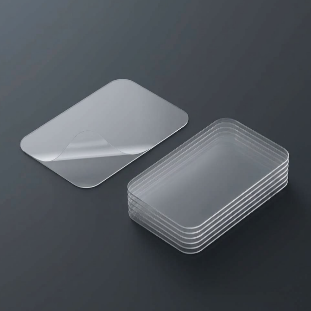 Clear Double Sided Adhesive Mounting Pads - 60 Pcs, No Drill Mounting Pads for Solar Wall Lights & Decorations