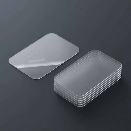 Clear Double Sided Adhesive Mounting Pads - 60 Pcs, No Drill Mounting Pads for Solar Wall Lights & Decorations