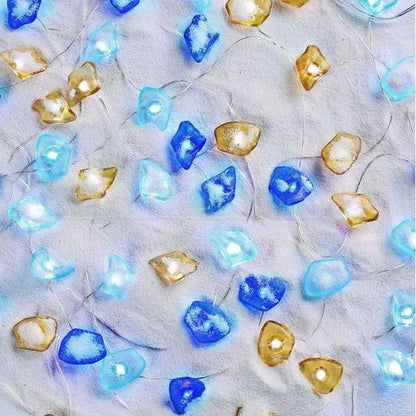 Sea Glass Decorative Lights (w/ Remote Control)-View 1-Next Deal Shop