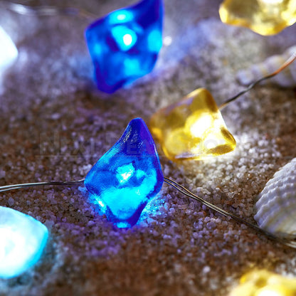 Sea Glass Decorative Lights (w/ Remote Control)-View 7-Next Deal Shop