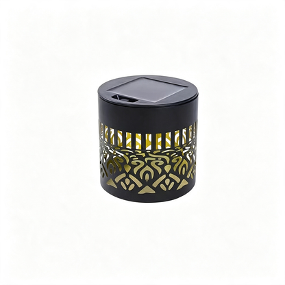 Solar Powered Color-Changing Mandala Pattern Wall Light - Waterproof Patio Fence Lighting-View 5-Next Deal Shop